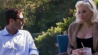 Sexy hot girls foursome in the bedroom of Playboy house Thumbnail