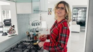 Mom gives her step-son a present Thumbnail