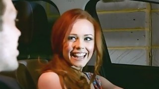 Ella notice and got horny from salesman's sizable cock Thumbnail