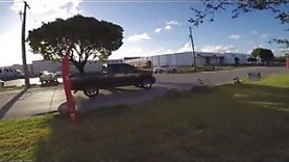 Big tits redhead teen fucked for cash in abandoned train pov milf cumshot Thumbnail