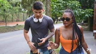 Hot latina mom carla morelli takes big latino cock in her mouth - danner mendez fucks her hard Thumbnail