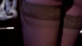 Hot blonde Alex Grey is on her knees to suck cock Thumbnail