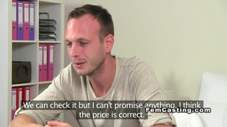 Female agent fucks plumber euro cum Thumbnail