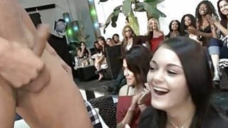 Adroable hotties are sucking studs pecker happily Thumbnail