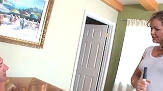 Sexy 40yo lady jumping on a big cock till orgasm Thumbnail