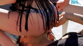 Group of swingers enjoying nasty games and oral action Thumbnail