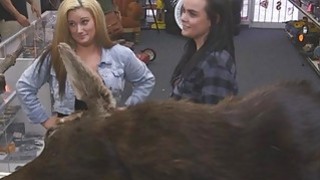 Blonde pussy had orgasm by slamming her doggystyle Thumbnail