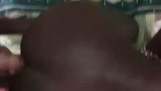 African wet hoe taking cock doggy style Thumbnail