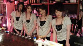 Sexy Japanese waitresses at work Thumbnail