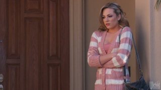 Light haired MILF Anikka Albrite sensually blows her lover's cock Thumbnail