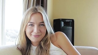 Blair Williams shaved pussy gets drilled by a big cock Thumbnail