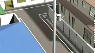 Cute 3D hentai girl have a wet dream Thumbnail