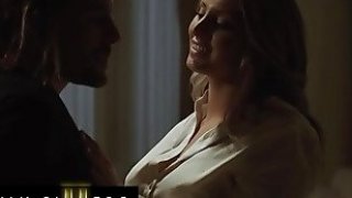 Family sinners - playful milf uses her big round tits to fuck her son-in-law s dick and shoot his hot load Thumbnail