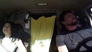 Teen gets mouth and pussy filled by long cock Thumbnail