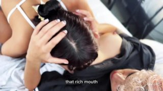 Real orgasm scissoring with my hot latina roommate - lesbian sex squirting Thumbnail