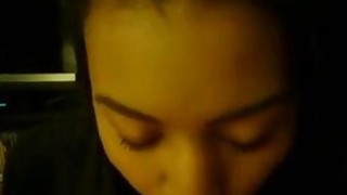 White BF Cums On Hot Ebony Teen GF Thumbnail