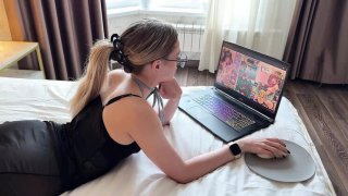 Hot stepsister arisha mills loses virginity in steamy pov sex - blonde teen gamer fucked hard Thumbnail