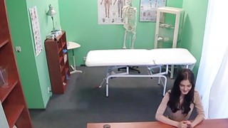 Doctor bangs and licks pale patient Thumbnail