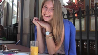 Anjelica in hot homemade video showing a cute in-love couple Thumbnail
